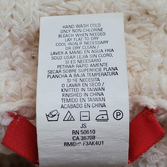 Cropped Side-Button Cream Sweater NWOT | Women's Small Turtleneck Loose Knit - Picture 16 of 16